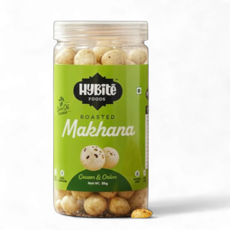 Cream and onion makhana