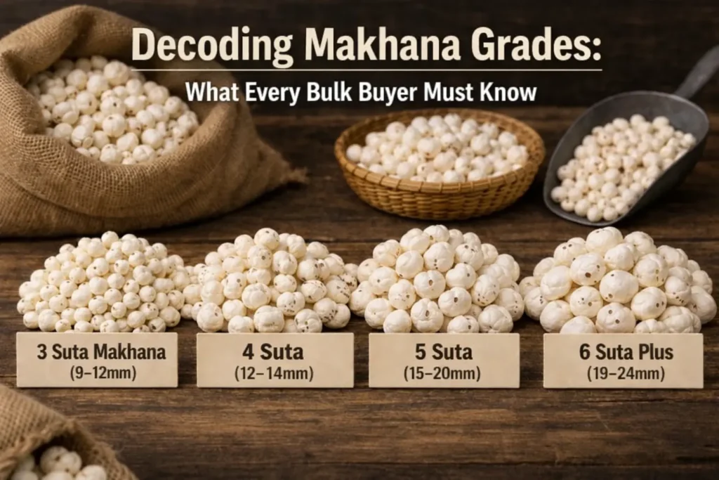 Makhana Grades