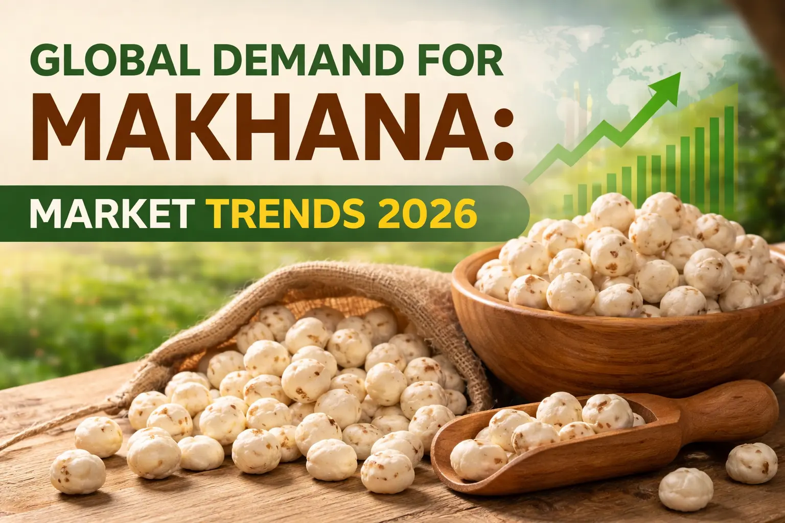Global Demand for Makhana Market Trends 2026