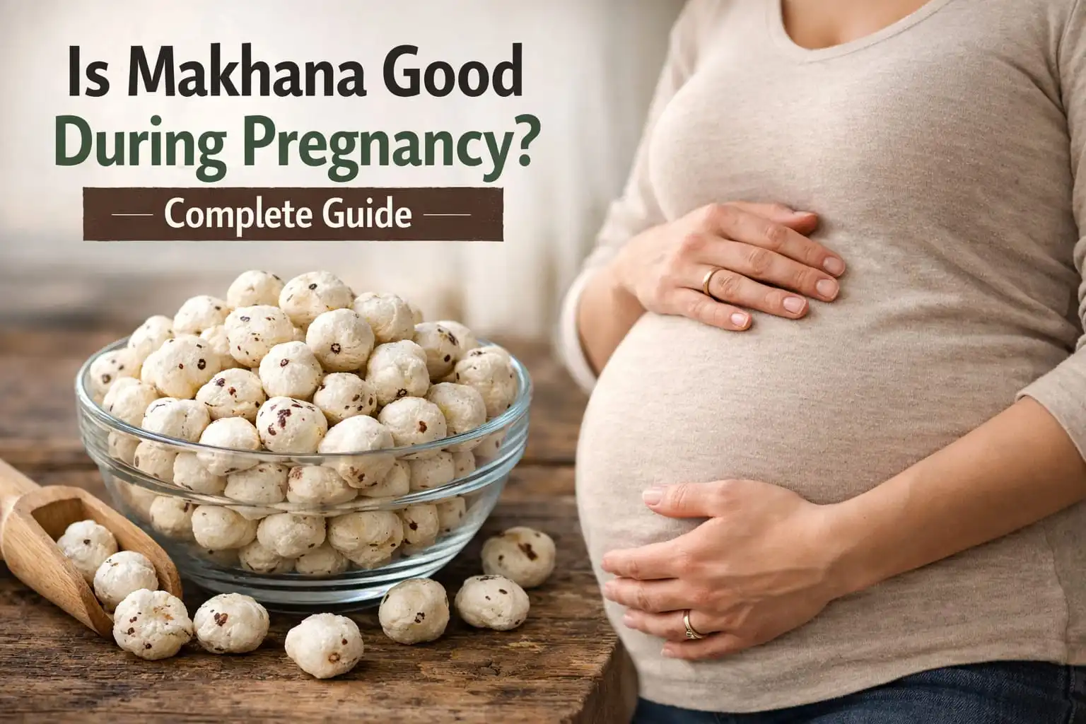 Is Makhana Good During Pregnancy Complete Guide