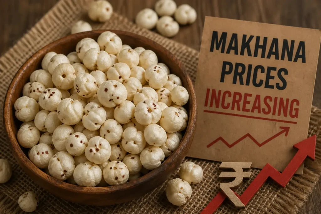 Why Are Makhana Prices Increasing in India