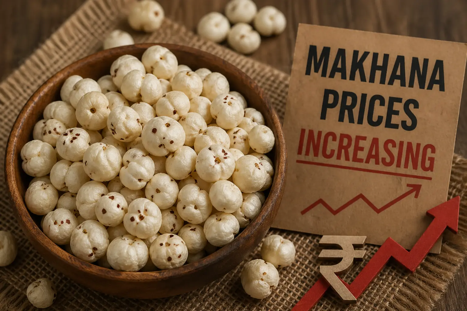 Why Are Makhana Prices Increasing in India