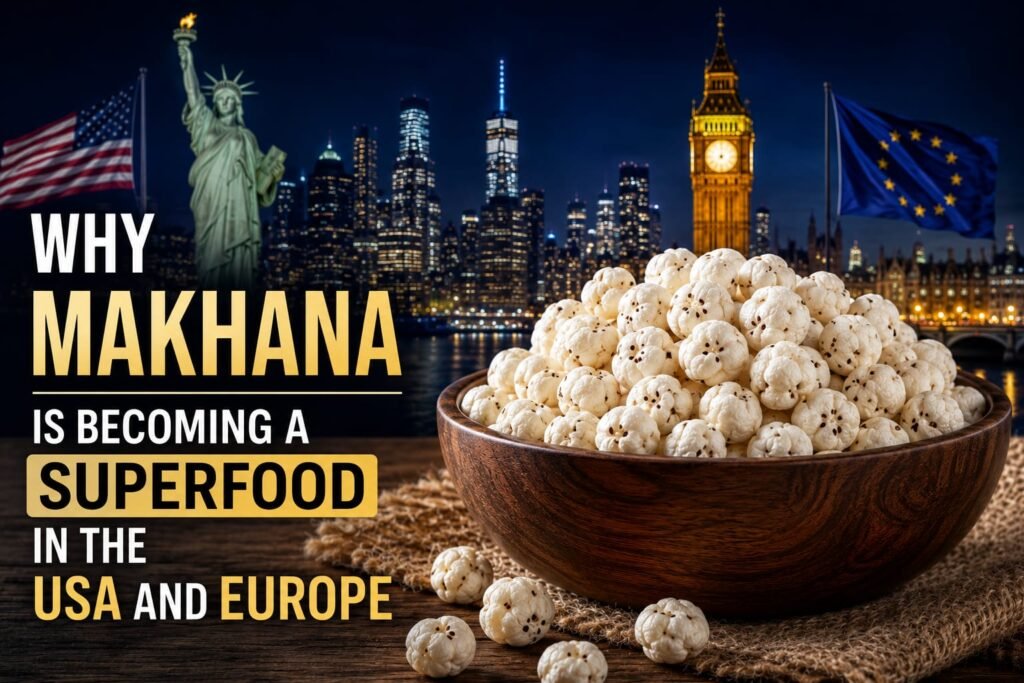 Why Makhana Is Becoming a Superfood in the USA and Europe