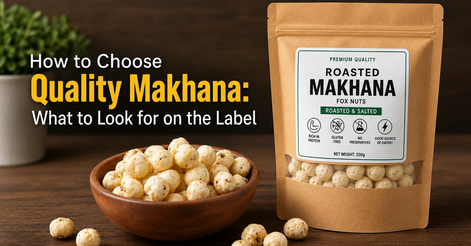 How to Choose Quality Makhana: What to Look for on the Label